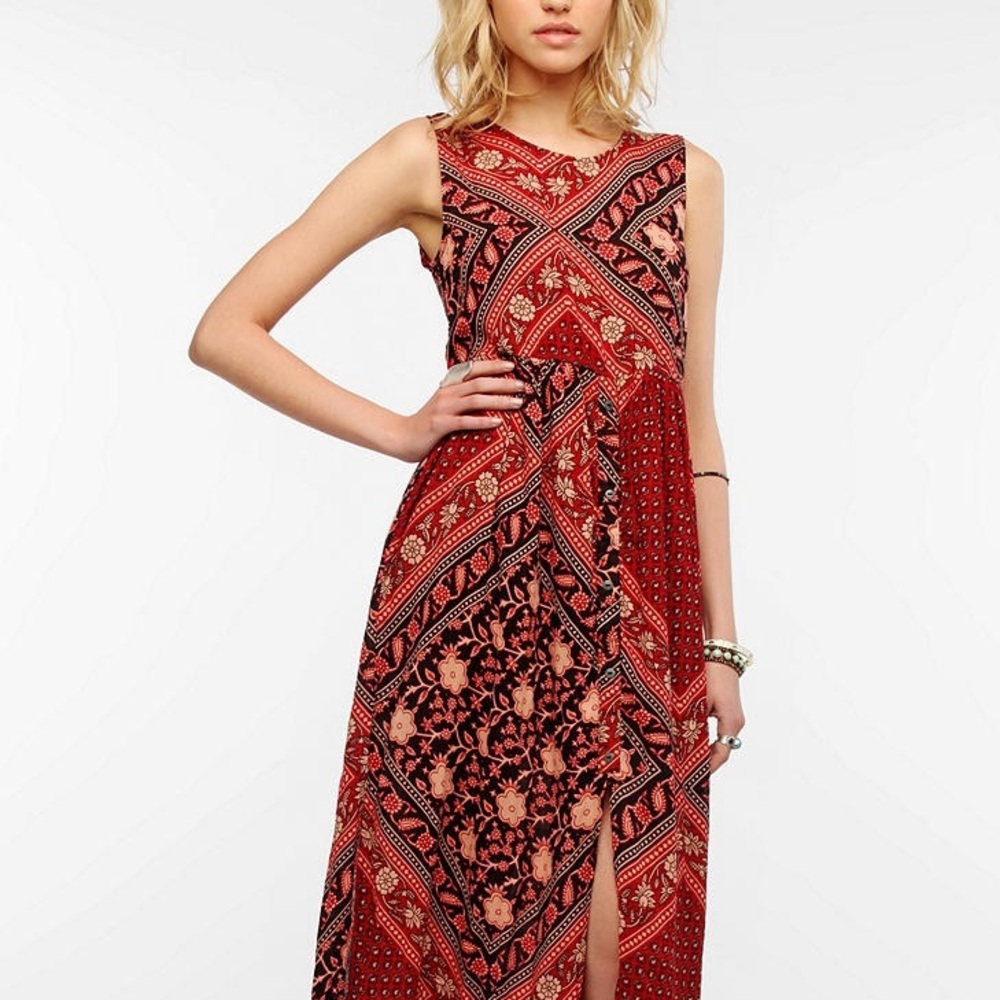 NWT Urban Outfitters MinkPink Medium Sleeveless Maxi Dree